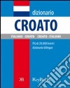 Dizionario croato libro