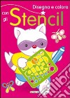 Disegna e colora con gli stencil. Ediz. illustrata libro