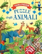 Puzzle degli animali libro