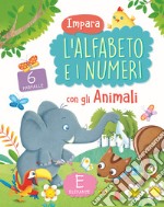 Impara l'alfabeto e i numeri con gli animali. Ediz. a colori libro