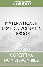 MATEMATICA IN PRATICA VOLUME 1 - EBOOK libro