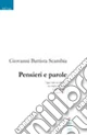 Pensieri e parole