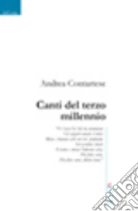 Canti del terzo millennio libro