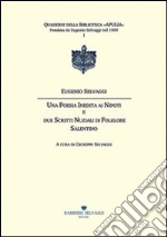 Una poesia inedita ai nipoti e due scritti nuziali di folklore salentino libro