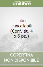 Libri cancellabili (Conf. tit. 4 x 6 pz.) libro