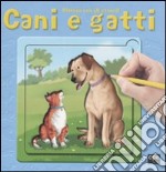 Cani e gatti. Disegna con gli stencil libro