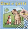 Cani e gatti. Disegna con gli stencil libro