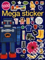 Mega sticker. Più di 1000 sticker. Ediz. illustrata libro