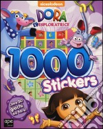 1000 stickers. Dora l'esploratrice. Con adesivi. Ediz. illustrata libro