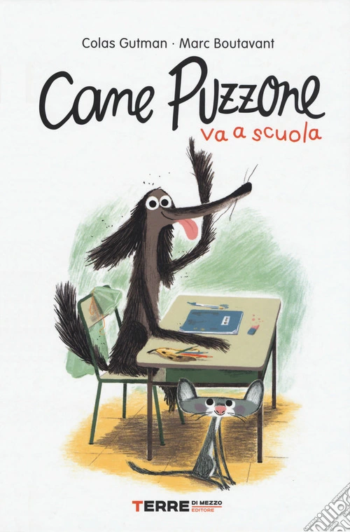 Cane puzzone va a scuola