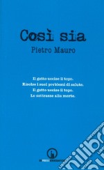 Così sia libro