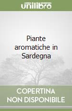 Piante aromatiche in Sardegna libro