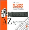 In forma di parola libro