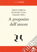 A proposito dell'amore libro