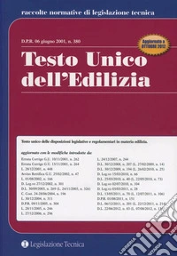 Testo Unico dell'edilizia libro