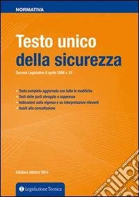 Testo unico della sicurezza libro
