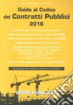 Guida al codice dei contratti pubblici 2016 libro