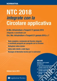 NTC 2018 integrate con la circolare applicativa