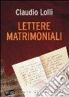 Lettere matrimoniali libro