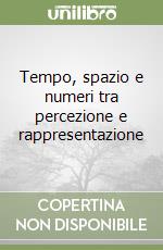 Tempo, spazio e numeri tra percezione e rappresentazione libro