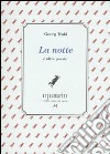 La notte e altre poesie libro