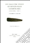 Analytic Study of Mycenaean Compounds. Structure, Types (An) libro