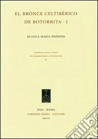 El Bronce celtibérico de Botorrita libro