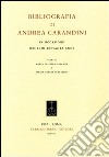 Bibliografia di Andrea Carandini libro