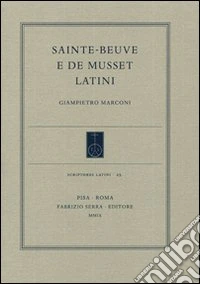 Sainte-Beuve e de Musset latini