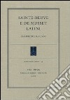 Sainte-Beuve e de Musset latini libro di Marconi Giampietro