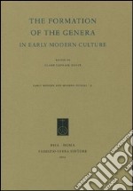 The Formation of the Genera in Early Modern Culture libro