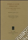 Parole cose persone. Il realismo modernista di Tozzi libro di Castellana Riccardo