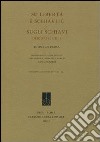 Su libertà e schiavitù. Sugli schiavi. Discorsi 14 e 15 libro di Dione Crisostomo Panzeri A. (cur.)