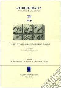 Nuovi studi sul sequestro Moro libro