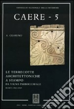 Caere. Vol. 5: Le terrecotte architettoniche a stampo da vigna parrochiale libro