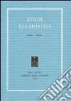 Studi ellenistici. Vol. 24 libro di Virgilio B. (cur.)