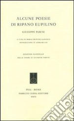 Alcune poesie di Ripano Eupilino libro