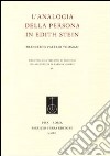 L'analogia della persona in Edith Stein libro