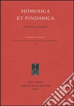 Homerica et Pindarica libro