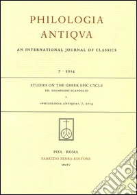 Studies on the greek epic cycle. Ediz. italiana, inglese e francese libro