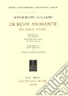 De equo animante-Le cheval vivant. Testo latino e francese libro