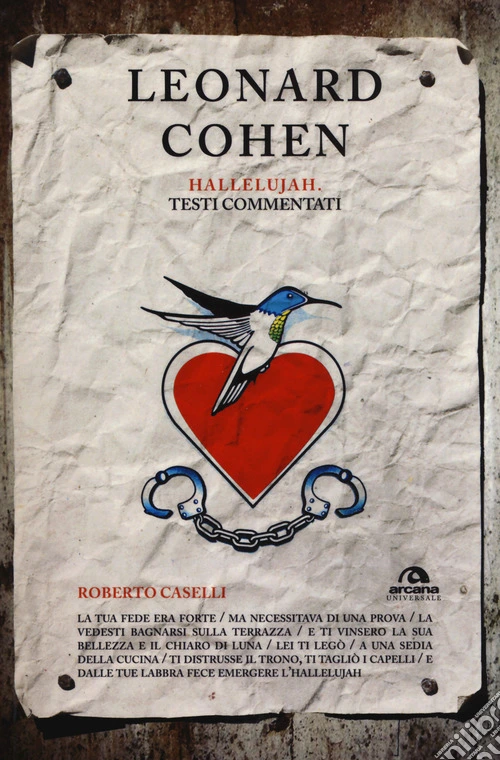 Leonard Cohen. Hallelujiah. Testi commentati