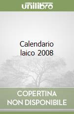 Calendario laico 2008 libro