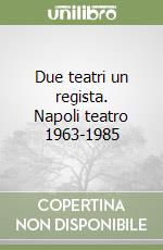 Due teatri un regista. Napoli teatro 1963-1985 libro