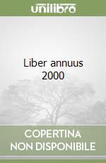 Liber annuus 2000