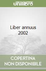 Liber annuus 2002