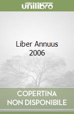 Liber Annuus 2006