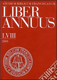 Liber annuus 2008 libro