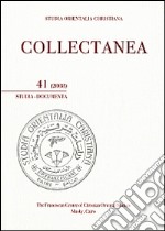 Studia orientalia christiana. Collectanea. Studia, documenta (2008). Ediz. araba, francese e inglese. Vol. 41 libro