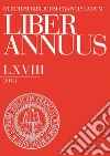 Liber annuus 2018. Ediz. multilingue libro